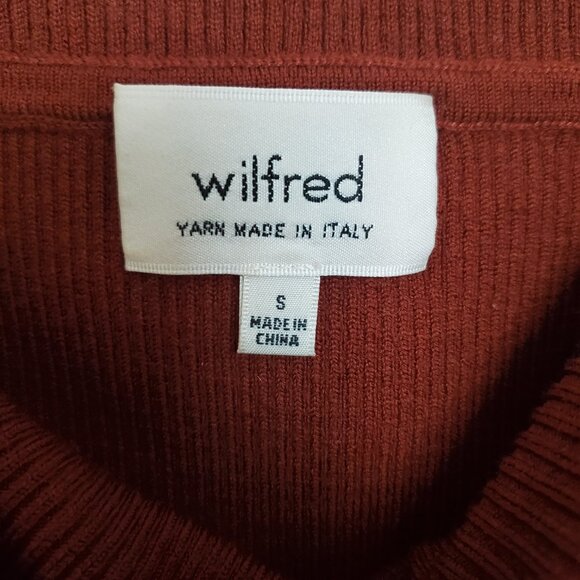 Aritzia Wilfred Croquis Off-Shoulder Sweater - Picture 4 of 8